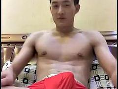 Asiatisch, Handjob, Solo