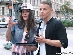 Bruinharig, Jonge meid, Sperma shot, Europees, Zoenen, Likken, Kut duiken, Geschoren