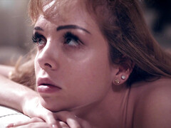 Gorge profonde, Faciale, Léchez, Seins naturels, Chatte, Rousse roux, Adolescente, Nénés