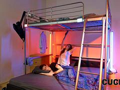 CUCK4K. My pussy got wet in the hostel... What happened after? ft. Nicole Black: Porn