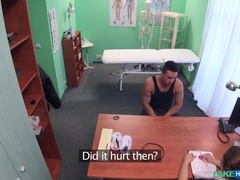 お尻, デカパイ, フェラチオ, 医者, バック, 手コキする, 看護婦, ハメ撮り