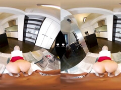 Blondine, Blasen, Schwanz, Hardcore, Hd, Pov, Realität, Stiefmutter