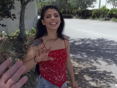 Amateur, Negro, Mamada, Estilo perrito, Perforación, Público, Coño, Tatuaje