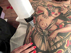 Sucer une bite, Brunette brune, Massage, Branlette espagnole