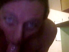 Amateur Couple AMAZON FUCK Sloppy Blowjob Deep Rimjob Cumshot Facial - BunnieAndTheDude