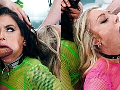 Grosse bite, Gros seins, Blonde, Sucer une bite, Branlette thaïlandaise, Léchez, Masturbation, Mère que j'aimerais baiser