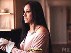 Минет, Измена, Семяизвержение, Глубокая глотка, Милф, Мамочка, Оргазм, Мачеха