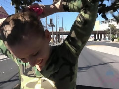 Bottes, Robe, Petite amie, Piercing, Pov, Chatte, Maigrichonne, Nénés