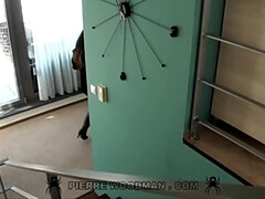 In den arsch, Braunhaarige, Kehlenfick, Klaffend, Hd, Lingerie, Hintern versohlen, Strümpfe