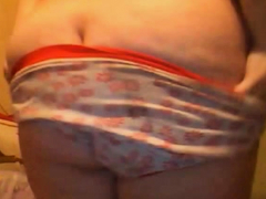 素人, ぽっちゃり, 茶髪の, お婆さん, 一人, ウェブカメラ