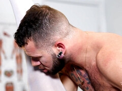 Kont, Grote mammen, Pijpbeurt, Rondborstig, Sperma in mond, Sperma in gezicht, Handbeurt, Hakken