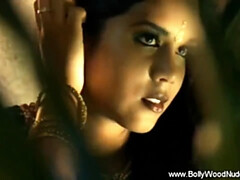 Dream girl's strip tease action by Bollywood Nudes HD