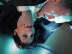 Elegant Soraya Wells fucked at a stylish strip club