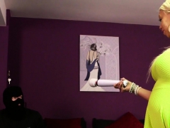 ブロンド, フェラチオ, 着衣女と全裸男, フェムドム, フェティッシュ, Hd, おもちゃ