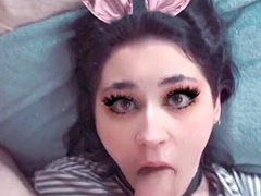 Leie, Grosser schwanz, Europäisch, Ablutschen, Jungendliche (18+)