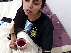 Verga grande, Mamada, Pareja, Corridas, Estilo perrito, Casero, Latina, Pov