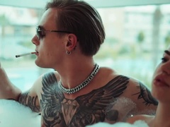 Bruinharig, Bedriegen, Sperma shot, Orgasme, Kut duiken, Ruw, Slet, Vrouw