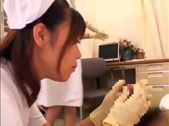 Aziatisch, Sperma shot, Fetisj, Handbeurt, Japaans, Masturbatie, Trio