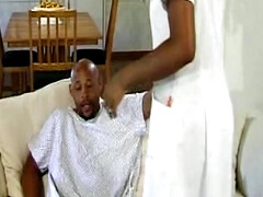 Cul, Dingue, Tir de sperme, Queue, Infirmière, Chatte, Nénés, Rétro ancien