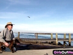 Amateur, Hd, Lesbienne, Léchez, Masturbation, De plein air, Public, Chatte