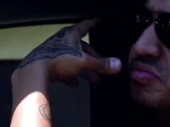 Real latina immigrant bouncing on dick