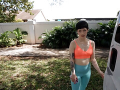 美女, フェラチオ, ブーツ, 茶髪の, 異人種間, ポルノスター, 剃毛