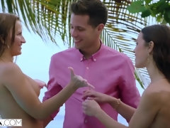 茶髪の, 顔射, 毛深い, なめる, オマンコ, 現実, ヤリマン, オッパイの