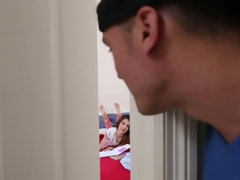 18 jaar, Pijpbeurt, Sperma shot, Sperma in gezicht, Handbeurt, Hardcore, Klein, Tiener