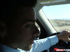 Grosser arsch, Grosse titten, Braunhaarige, Kehlenfick, Aufs gesicht abspritzen, Hd, Milf, Piercing