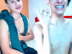 Cute twinks loves to suck cock also loves to get ass fuck