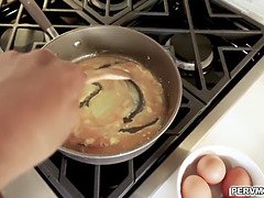 Mom had her breasts out while sucking!