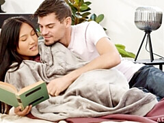 アジア人, デカ尻, 茶髪の, なめる, オマンコ, ティーン, タイ, オッパイの