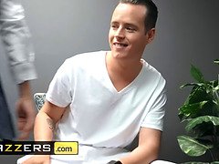 娘, ラティーナ, マッサージ, オイル, 叫ぶ, 靴下, ティーン, オッパイの