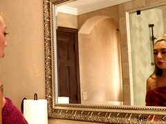 Slaapkamer, Blond, Hd, Moeder, Buiten, Doordringend, Billekoek, Spuiten