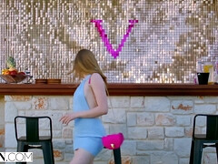 フェラチオ, Hd, マッサージ, オマンコ, 現実, 赤毛, ティーン, オッパイの