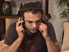 美女, デカパイ, フェラチオ, 茶髪の, 医者, なめる, オッパイの