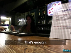 Barmaid Gives Good Service And Better Blowjobs 1 - Tara Tattoo