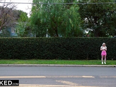 Rubia, Mamada, Corrida, Polla, Estilo perrito, Interracial, Montar, Tetas