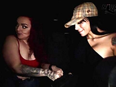 18, デカ尻, Hd, ラティーナ, レズビアン, 淫乱熟女, アウトドア, オマンコ