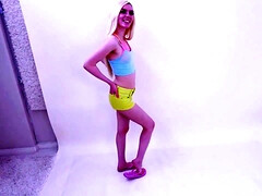 Audition, Blonde, Sucer une bite, Conversation vulgaire, Faciale, Pov, Suçant, Allumeuse