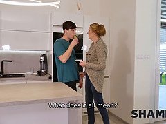 ブロンド, 浮気者, チェコ, 指いじり, ハードコア, Hd, 熟年, 息子