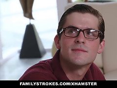 Katy Jayne gets a rough fuck for homework and a facial