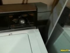 Amateur, Blonde, Sucer une bite, Faciale, Lingerie, Chatte, Maigrichonne, Adolescente