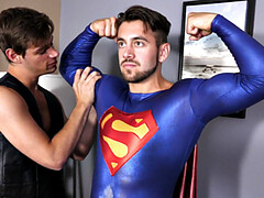 Stud Fucked in Cosplay Mesmerized Sex by Top