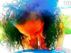Jamaica Beach Vacation Outside Public Exhibitionist Voyage Solo Female Gives Blowjob To Jogger
