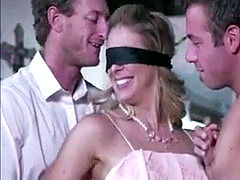 Gehörnter ehemann, Handjob, Flotter dreier