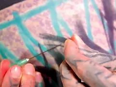 Amateur, Anal, Penetracion con dedos, Hd, Masturbación, Orgasmo, Flaco, Tatuaje