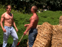 Blasen, Schwul, Hd, Muskel, Im freien