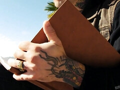 Inked punk mom hardcore sex scene