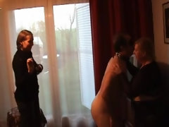 Anaal, Lieveling, Biseksueel, Rondborstig, Stel, Frans, Trio, Tieten likken